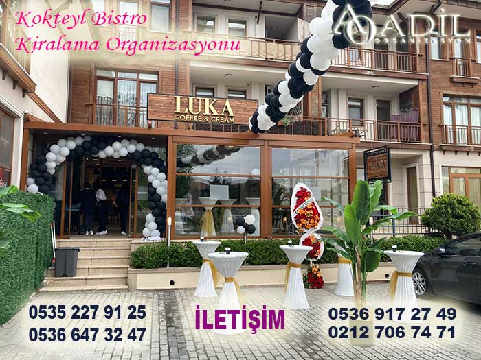 kokteyl ve bistro masa kiralama