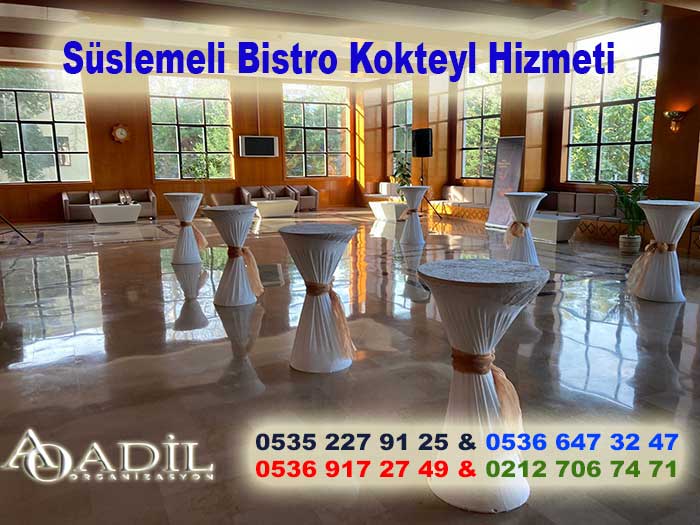 kokteyl ve bistro masa kiralama